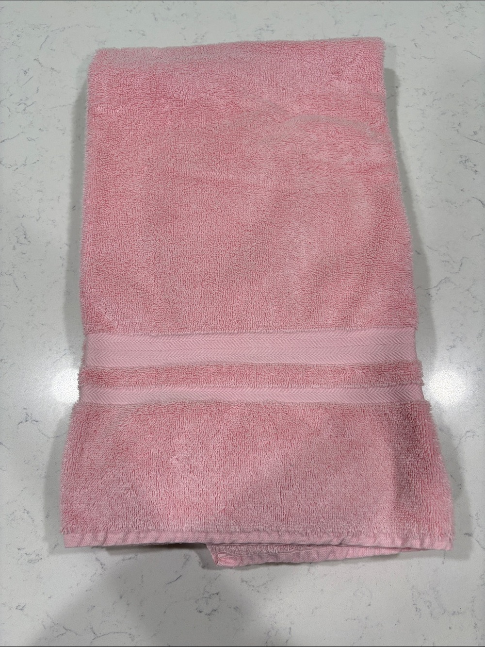 Ralph Lauren Pink Terry Bath Towel
